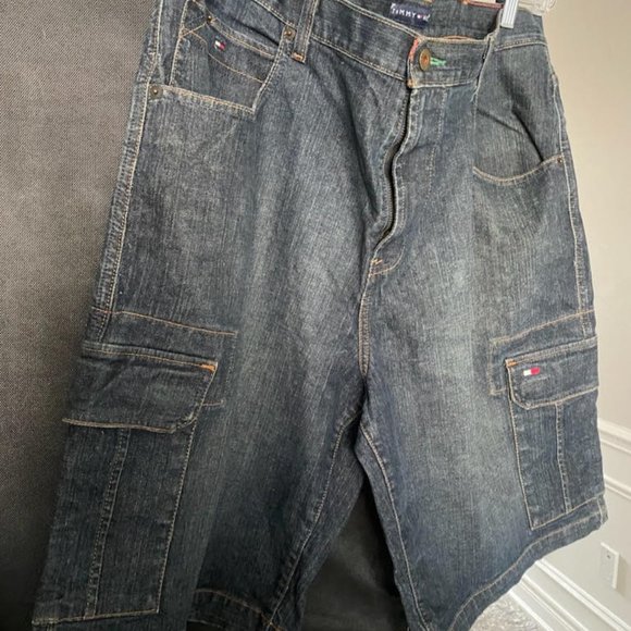 Tommy Hilfiger denim shorts size 40 - Picture 1 of 3